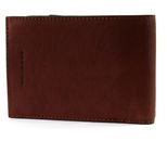 PIQUADRO Black Square Men's Wallet Flip Up ID Window Cuolo Tabacco PIQUADRO Black Square Men's Wallet Flip Up ID Window Cuolo Tabacco