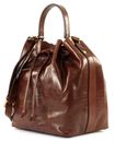 THE BRIDGE Story Donna Bucket Bag Marrone