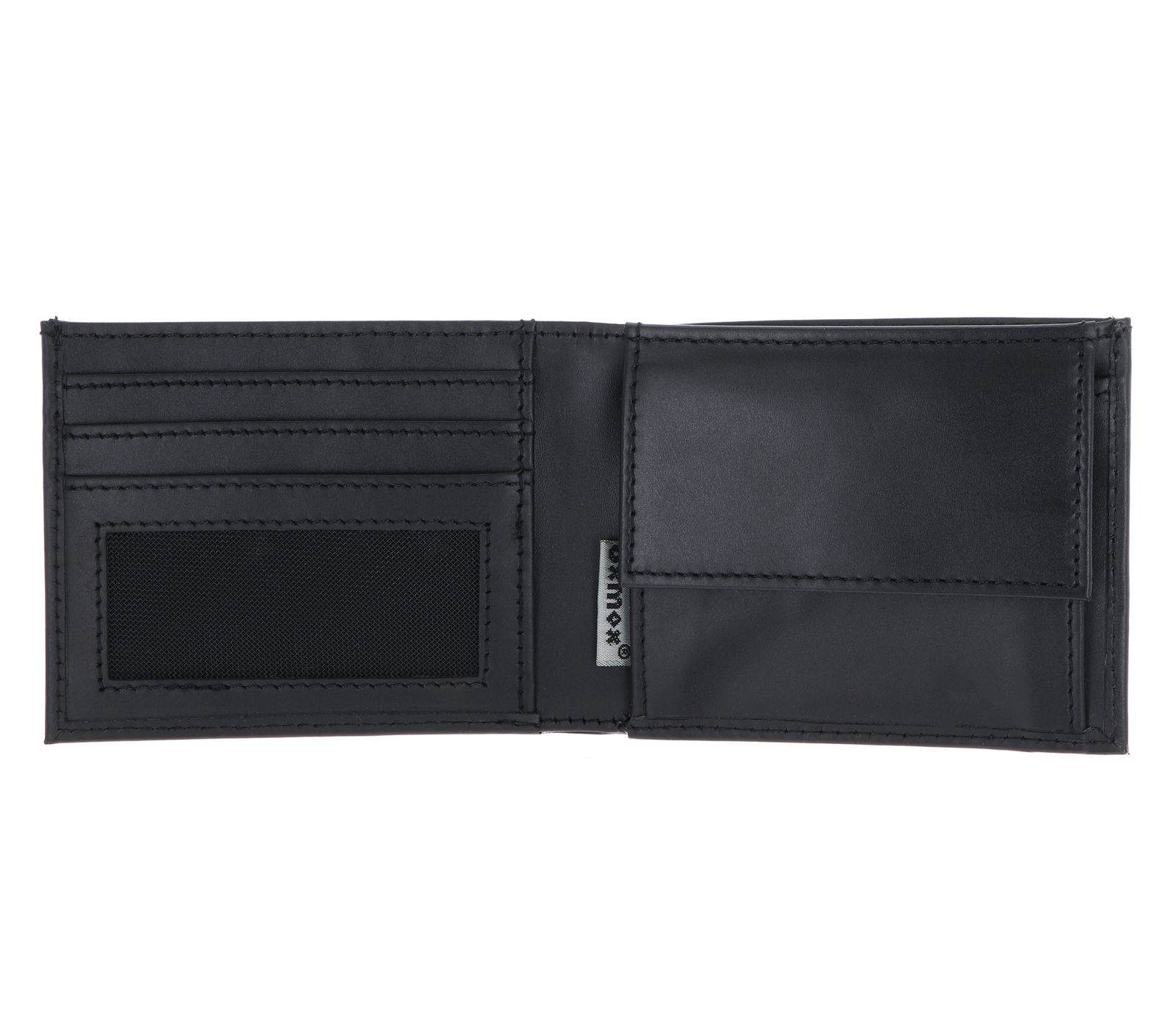 oxmox Leather Pocketbörse Turtle Embossed Black oxmox Leather Pocketbörse Turtle Embossed Black