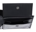 oxmox Leather Pocketbörse Ox Embossed Black