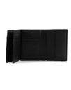 PIQUADRO Black Square Wallet Vertical Nero