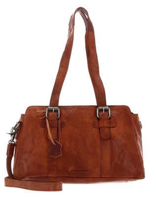 SPIKES & SPARROW Bronco Shoulderbag M Brandy