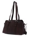 SPIKES & SPARROW Bronco Shoulderbag M Dark Brown