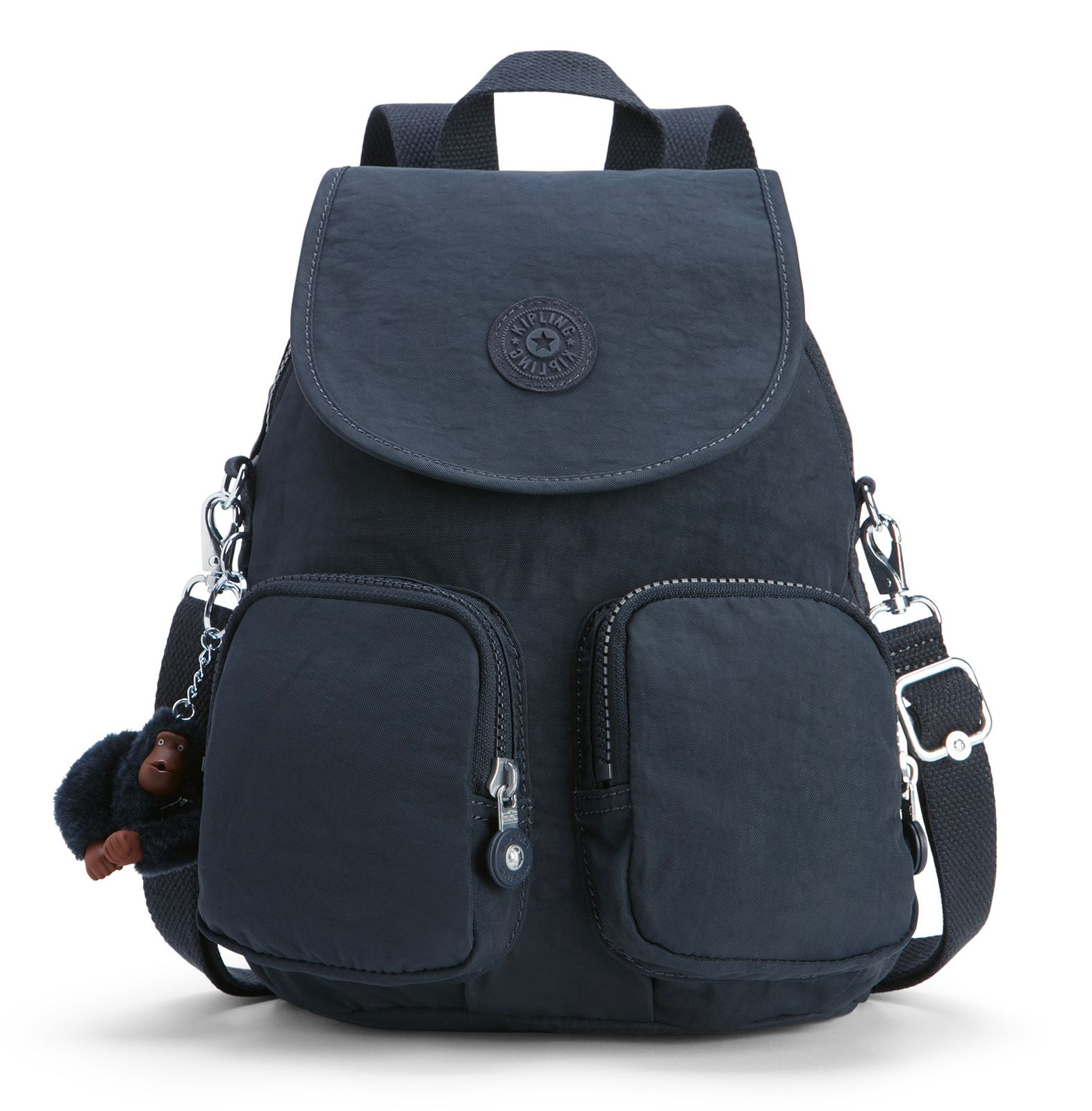 kipling Firefly Up Small Backpack True Navy eBay