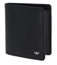 Golden Head Polo RFID Protect Billfold Coin Wallet Black Golden Head Polo RFID Protect Billfold Coin Wallet Black