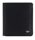 Golden Head Polo RFID Protect Billfold Coin Wallet Black Golden Head Polo RFID Protect Billfold Coin Wallet Black