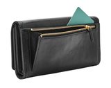 FOSSIL Logan Flap Clutch Black FOSSIL Logan Flap Clutch Black