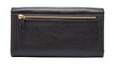FOSSIL Logan Flap Clutch Black FOSSIL Logan Flap Clutch Black