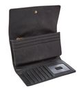 FOSSIL Logan Flap Clutch Black FOSSIL Logan Flap Clutch Black