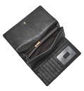 FOSSIL Logan Flap Clutch Black FOSSIL Logan Flap Clutch Black