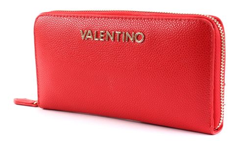 VALENTINO Divina Zip Around Wallet Rosso
