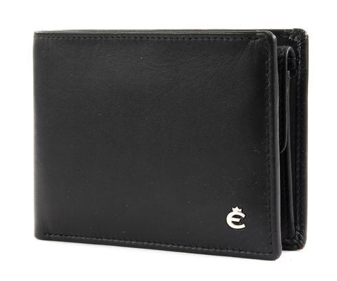 Esquire Harry RFID Wallet Cross XS Black