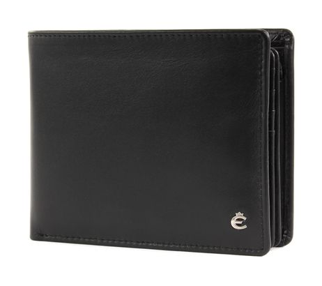 Esquire Harry RFID Wallet Cross L Black