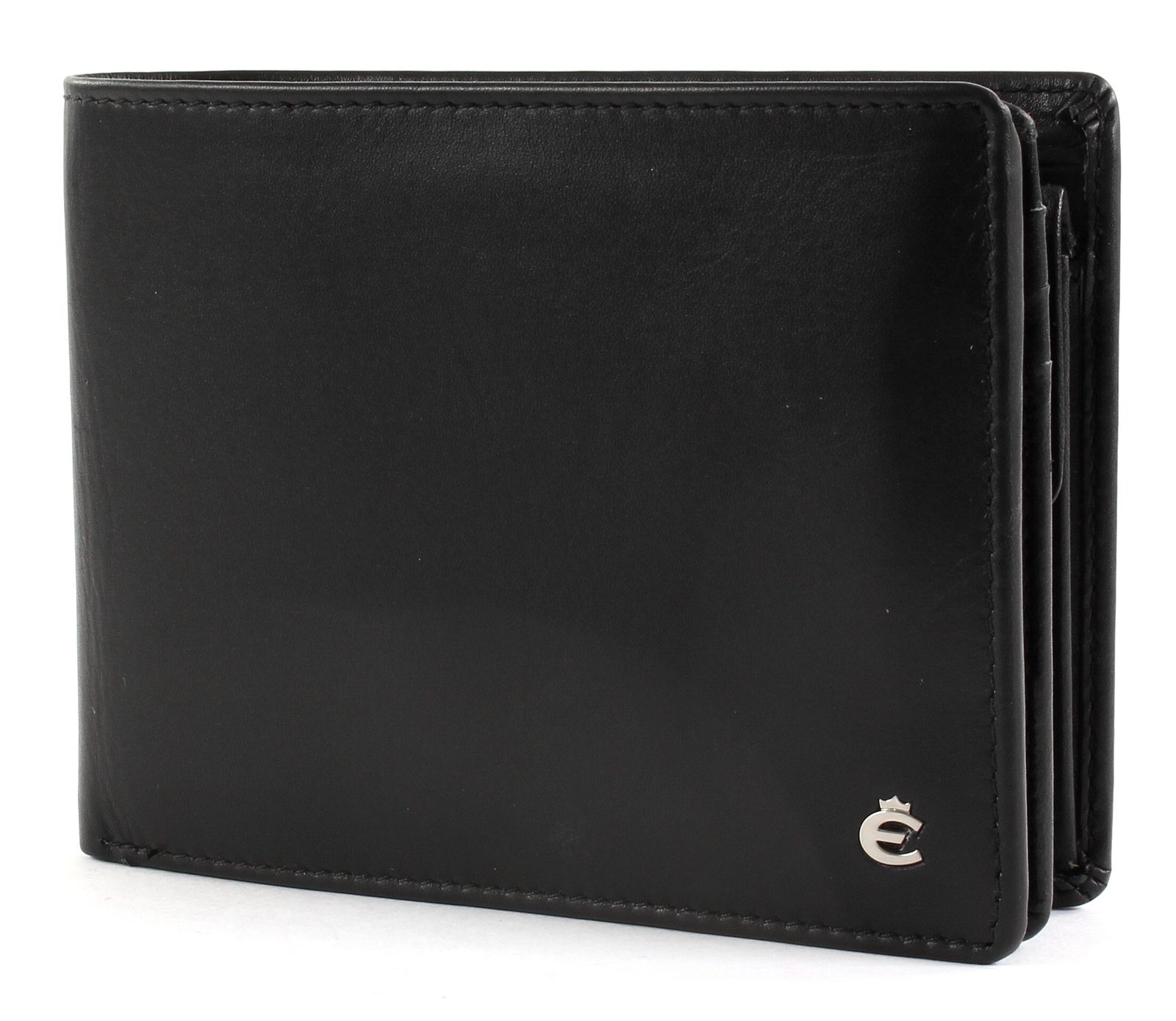 Esquire Harry RFID Wallet Cross with Flap M Black | Buy bags, purses ...