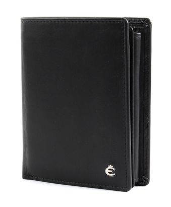 Esquire Harry RFID Wallet High with Flap M Black