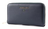 PATRIZIA PEPE Daily Lock Zip Around Wallet Steel Azure