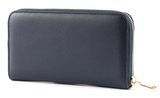 PATRIZIA PEPE Daily Lock Zip Around Wallet Steel Azure