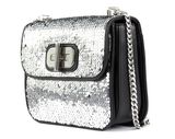 TOMMY HILFIGER Turn Lock Crossover Silver Sequins