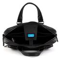 PIQUADRO Black Square Computer Briefcase Black PIQUADRO Black Square Computer Briefcase Black