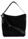 MANDARINA DUCK Manhatten Winter Medium Hobo / Crossover Black MANDARINA DUCK Manhatten Winter Medium Hobo / Crossover Black