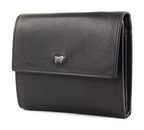 Braun Büffel Safari Flap Wallet M & Keyfob Black