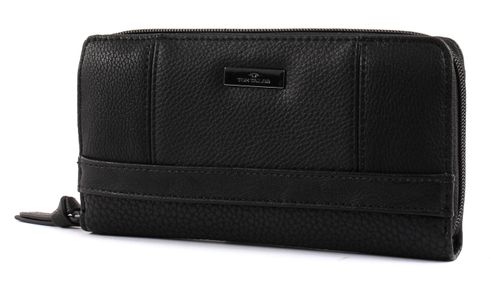 TOM TAILOR Juna Zip Around Wallet Black