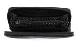 TOM TAILOR Juna Zip Around Wallet Black TOM TAILOR Juna Zip Around Wallet Black