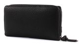 TOM TAILOR Juna Zip Around Wallet Black TOM TAILOR Juna Zip Around Wallet Black