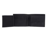 TOM TAILOR Kai Horizontal Wallet Black TOM TAILOR Kai Horizontal Wallet Black