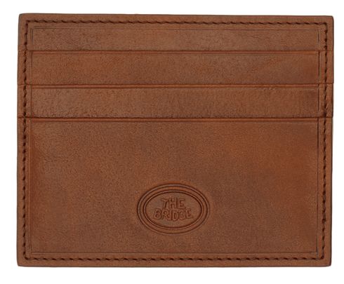 THE BRIDGE Story Uomo Credit Card Holder Marrone