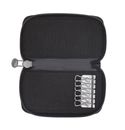 THE BRIDGE Story Uomo Zip Around Key Case 6 Nero