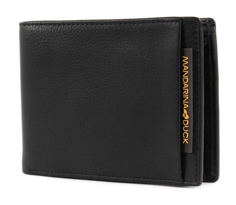 MANDARINA DUCK Dual Wallet with Flap Black