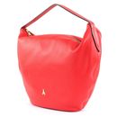 PATRIZIA PEPE Easy Fly Hobo Bag Deep Mars Red PATRIZIA PEPE Easy Fly Hobo Bag Deep Mars Red