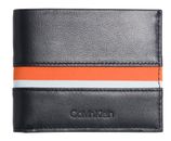 Calvin Klein Stripe Slimfold 6CC Navy Calvin Klein Stripe Slimfold 6CC Navy
