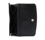 Braun Büffel GOLF Edition 4 Card Wallet with Flap Black