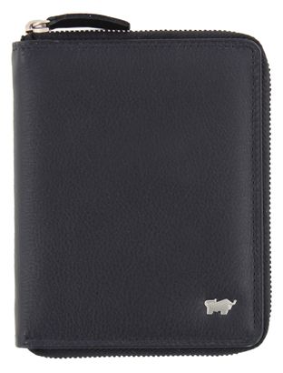 Braun Büffel GOLF Edition High 8 Card Zip Wallet Black