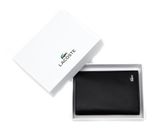 LACOSTE FG Vertical Wallet Black LACOSTE FG Vertical Wallet Black