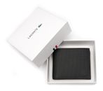 LACOSTE Chantaco Billfold Zip Case Black LACOSTE Chantaco Billfold Zip Case Black