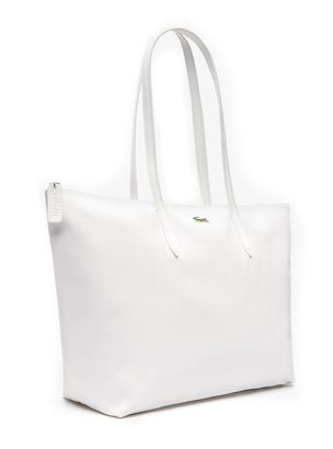 LACOSTE L.12.12 Concept L Shopping Bag Bright White LACOSTE L.12.12 Concept L Shopping Bag Bright White