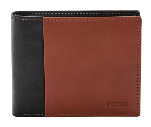 FOSSIL Ward Large Coin Pocket Bifold Black