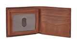 FOSSIL Quinn Bifold Flip ID Brown FOSSIL Quinn Bifold Flip ID Brown