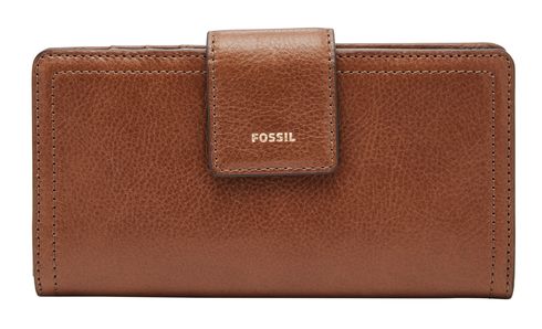 FOSSIL Logan RFID Tab Clutch Brown