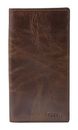 FOSSIL Neel Executive Wallet Dark Brown FOSSIL Neel Executive Wallet Dark Brown