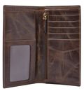 FOSSIL Neel Executive Wallet Dark Brown FOSSIL Neel Executive Wallet Dark Brown