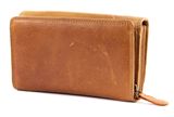 bruno banani Lavato Wallet with Flap Cognac