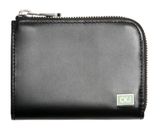 Calvin Klein Squared Short Zip Around Black Calvin Klein Squared Short Zip Around Black