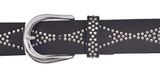 b.belt Nietengürtel W75 Black b.belt Nietengürtel W75 Black