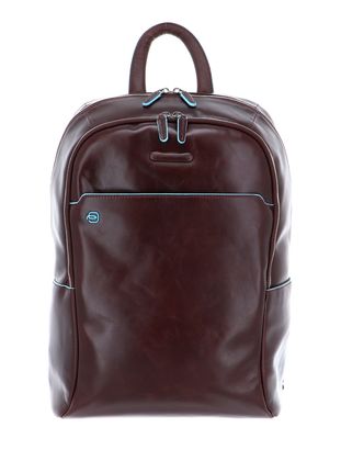 PIQUADRO Blue Square Computer Backpack Mogano