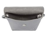 TOM TAILOR Ida Flap Bag No Zip S Silver