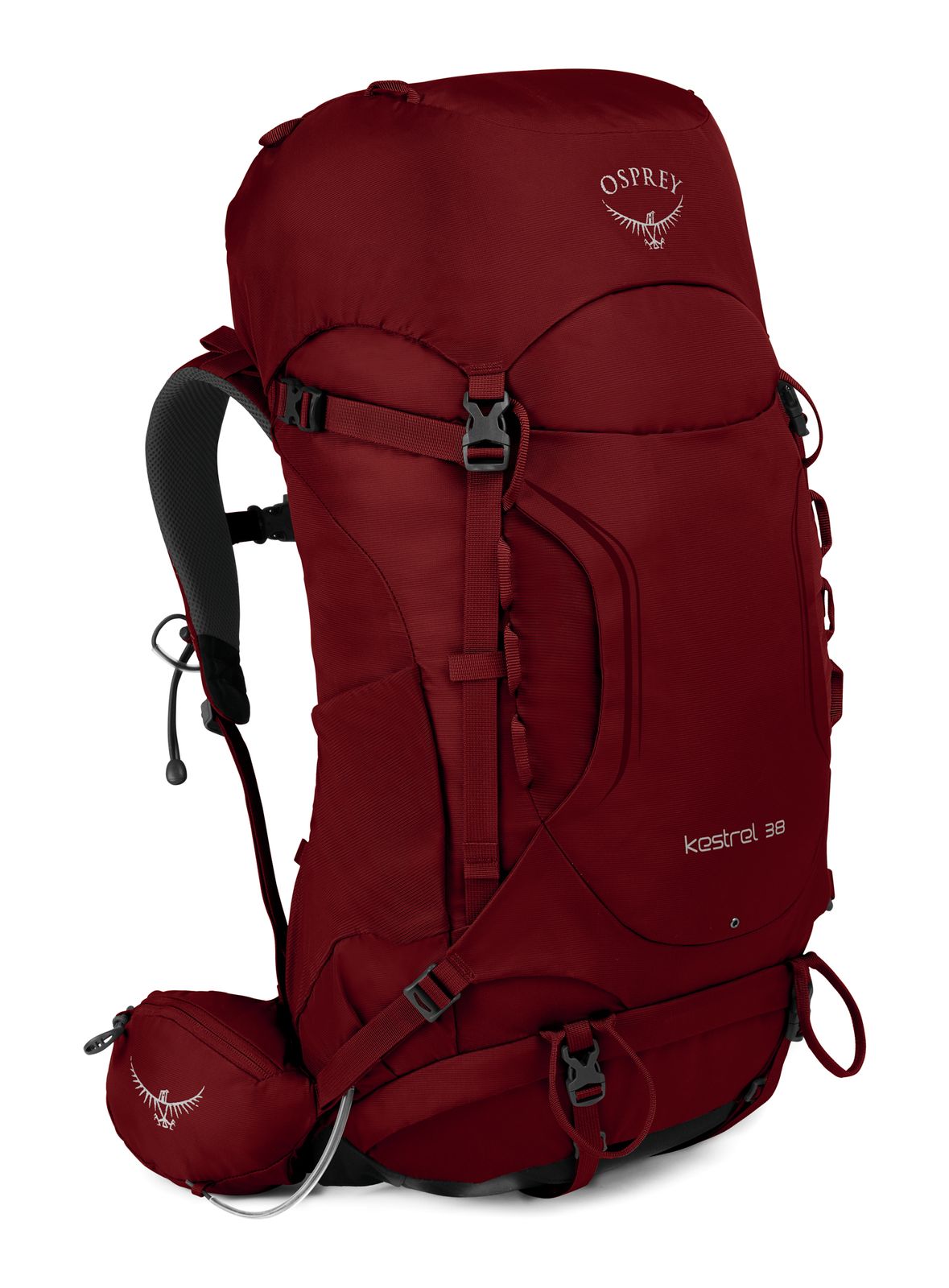 osprey red bag